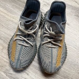 Adidas Yeezy Boost 350 V2 Sneakers - Gray and Yellow
